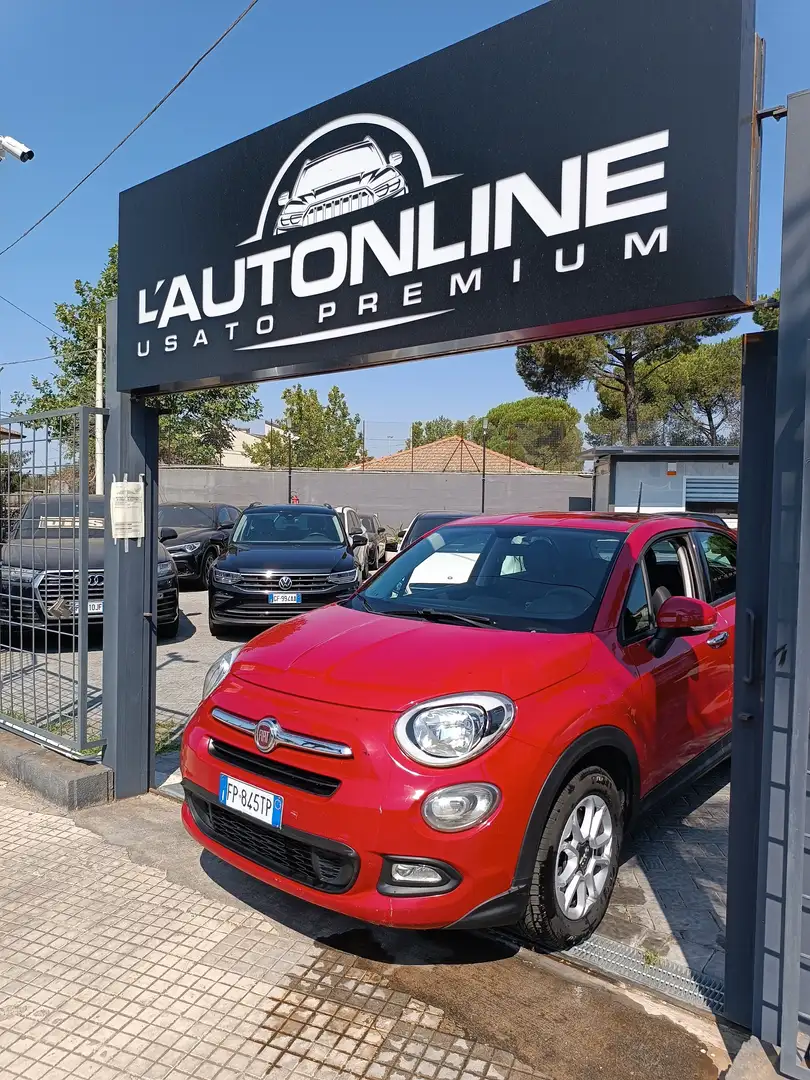 Fiat 500X 500 X 2015 1.3 mjt Popstar 4x2 95cv Rosso - 1