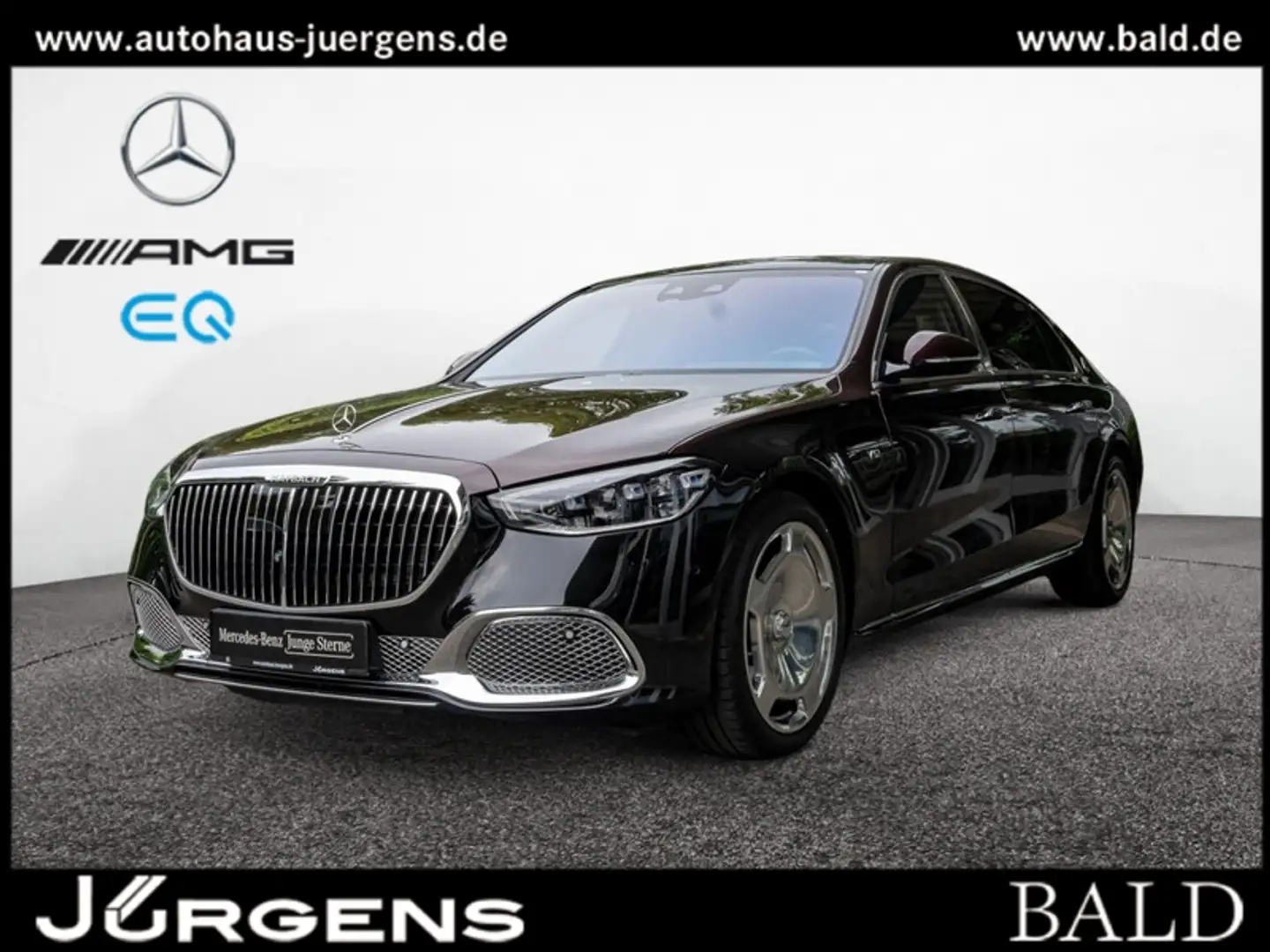 Mercedes-Benz S 680 4M Maybach designo/Pano/Burm/TV/HE-Int/20" Noir - 1