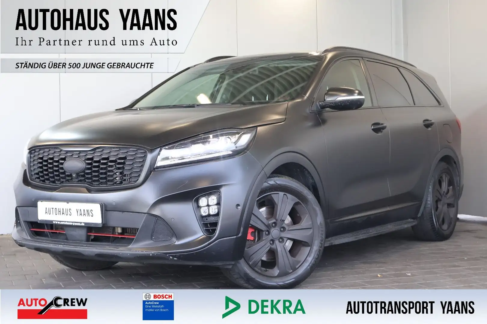 Kia Sorento GT 4WD 2.2 CRDI H/K+HUD+PANO+AHK+7 SITZE Schwarz - 1