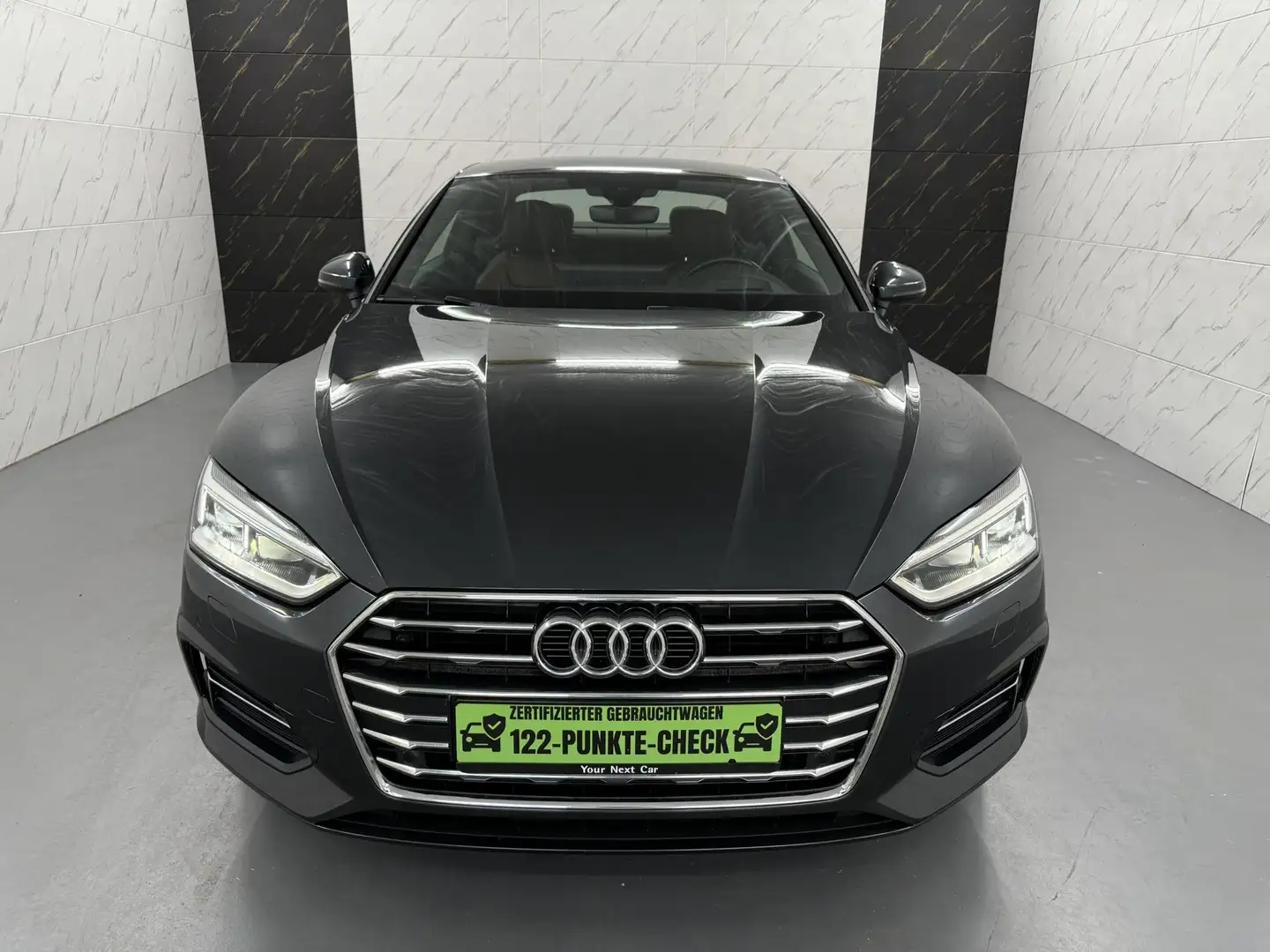 Audi A5 Mild Hybrid Xenon Plus+Mwst+Leder+Temp+Keyles Grau - 2