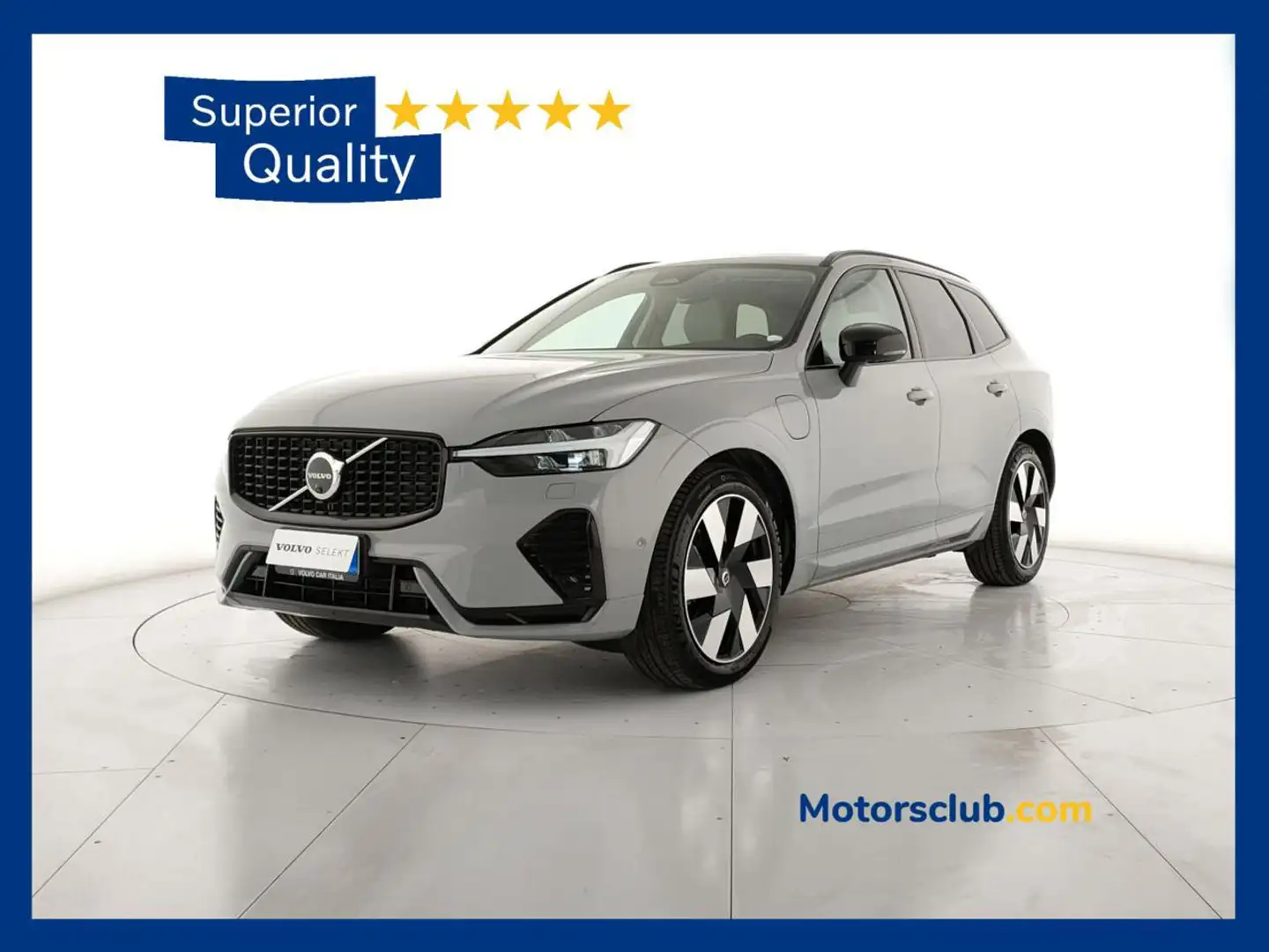 Volvo XC60 T6 Rech. Plug-in AWD auto Ultimate Dark Argento - 1