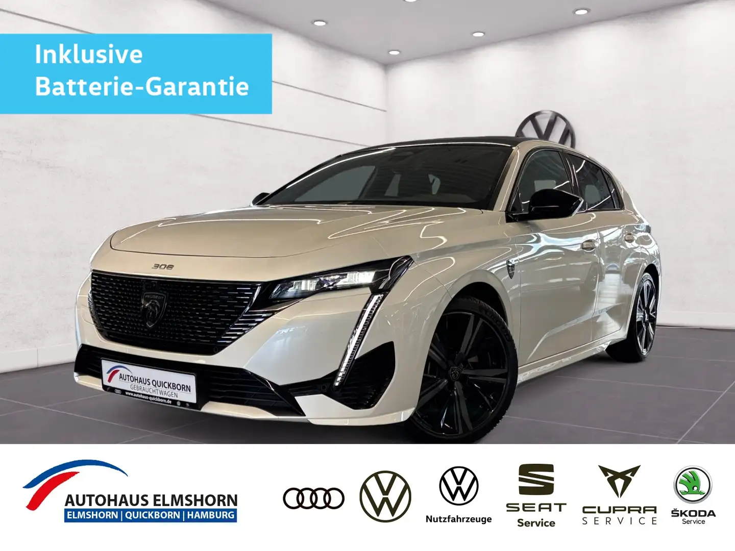 Peugeot 308 GT Hybrid NAVI KAMERA MATRIX Weiß - 1