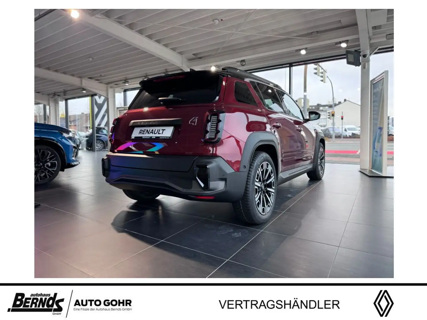 Renault R 4 E-Tech Iconic 150 Comfort Range APPLE-CP SHZ KLIMA Rood - 2