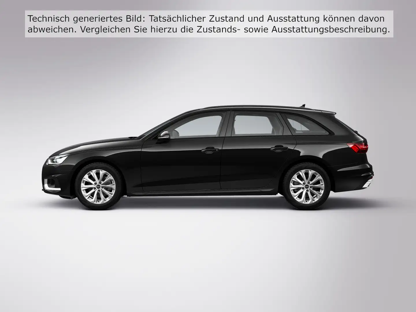 Audi A4 advanced 35 TDI S tr Nav/LED/B&O/ASI/Bu Schwarz - 2