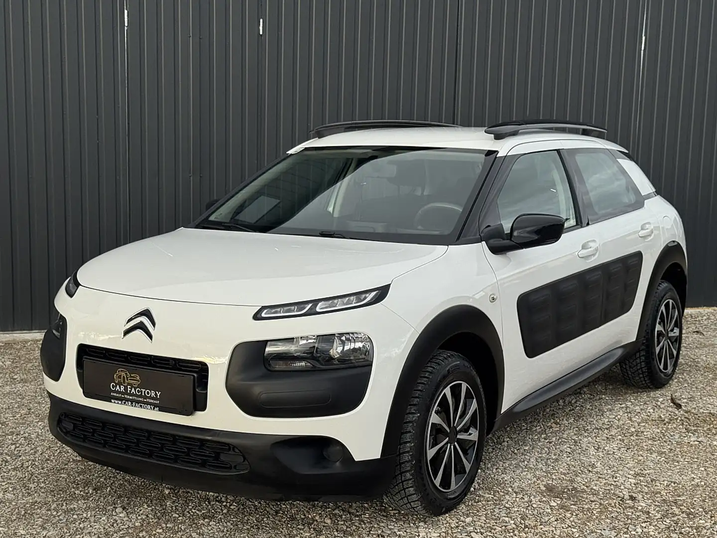 Citroen C4 Cactus 1,2 VTI82 Shine ETG Weiß - 1