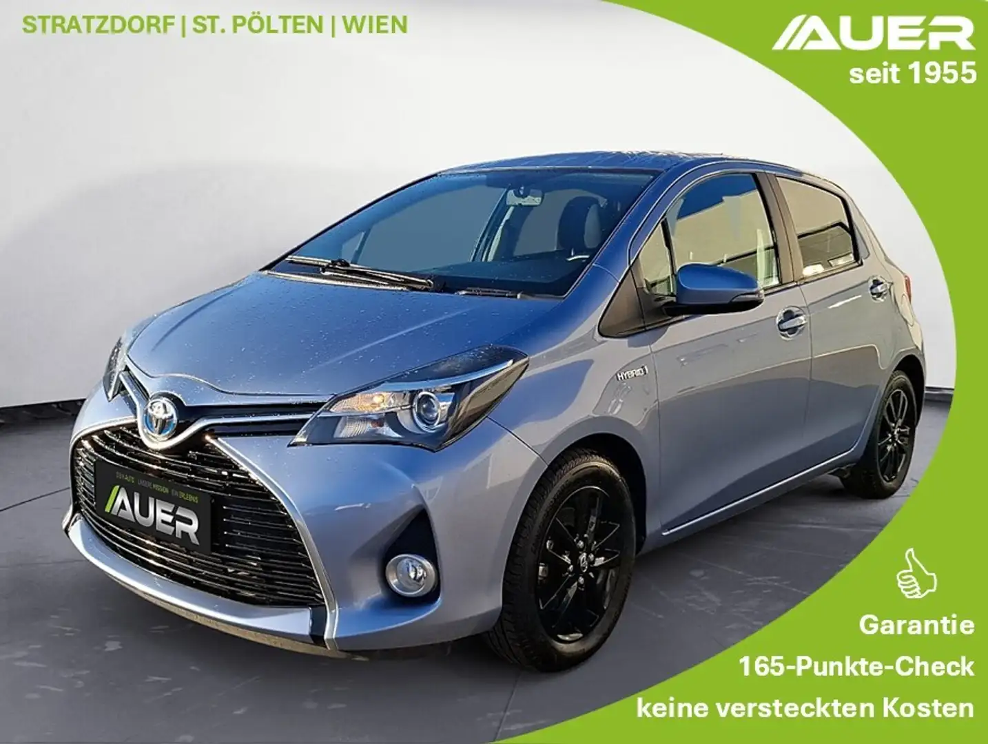 Toyota Yaris 1,5 VVT-i Hybrid Edition 45 Aut. 100 PS | Navi Blau - 1
