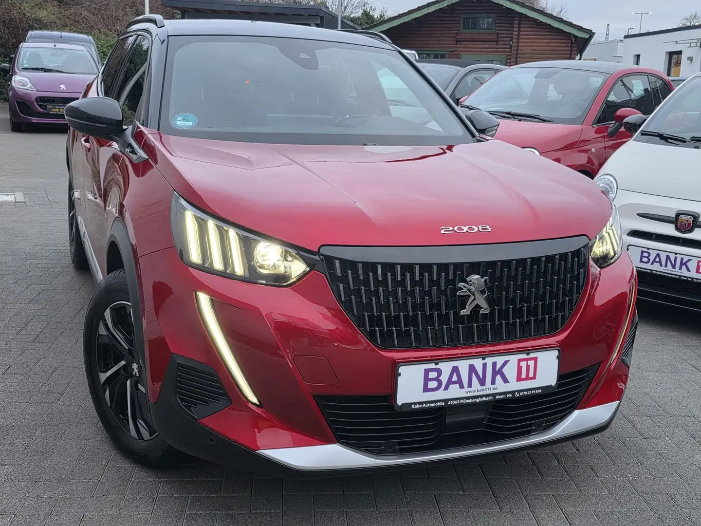 Peugeot 2008 GT- 1Hd./Navi/Garantie/Kamera- Rouge - 2