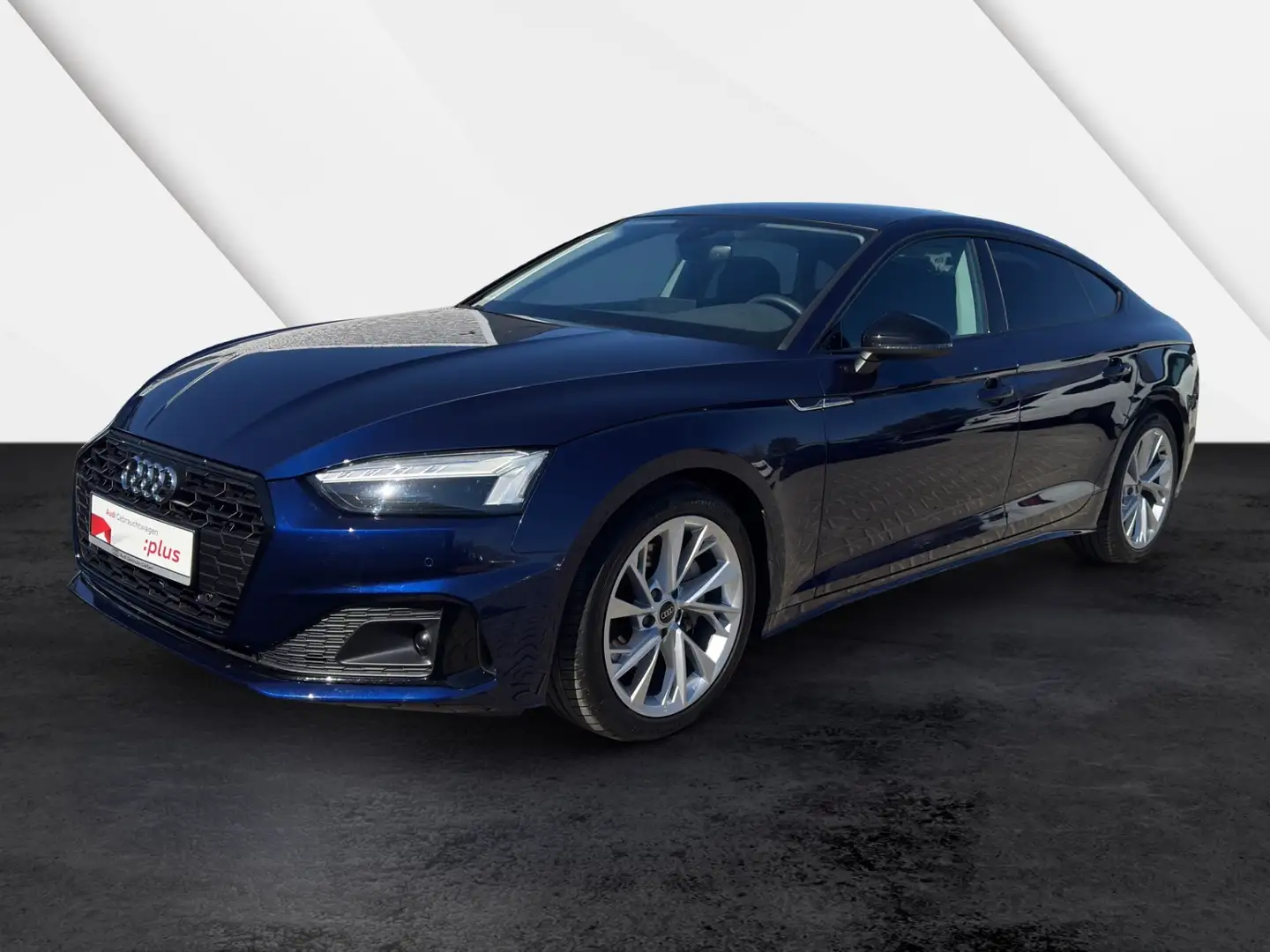 Audi A5 Sportback 40 TDI advanced black MATRIX PANO Blau - 2