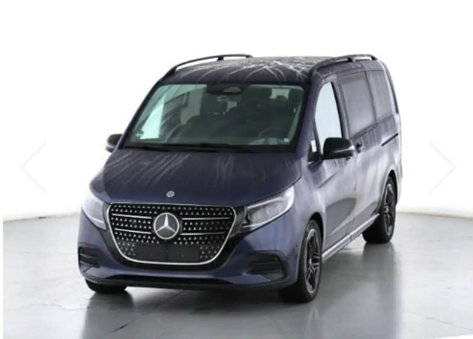 Mercedes-Benz V 300 V 300 d AVANTGARDE Lang AMG Line AHK 360° 7-Sitz Blau - 2