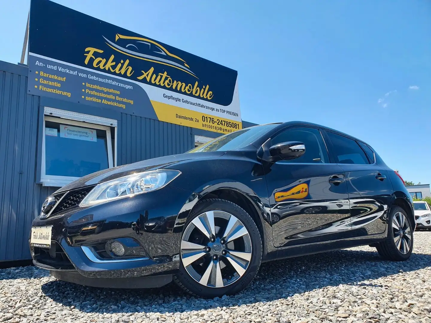 Nissan Pulsar Tekna.LEDER.NAVI.360°KAMERA.KEYLESS.1HAND Nero - 1