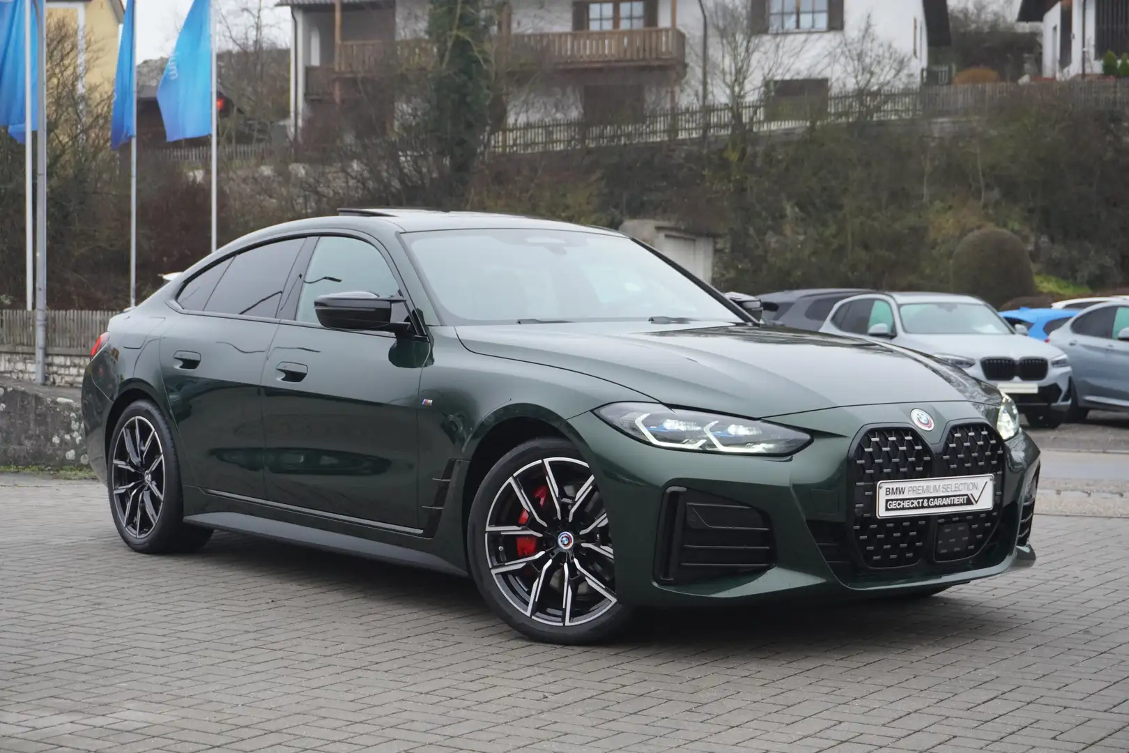 BMW 440 M440i xDrive Gran Coupé M Sport PRO Glasdach Head- Grün - 1