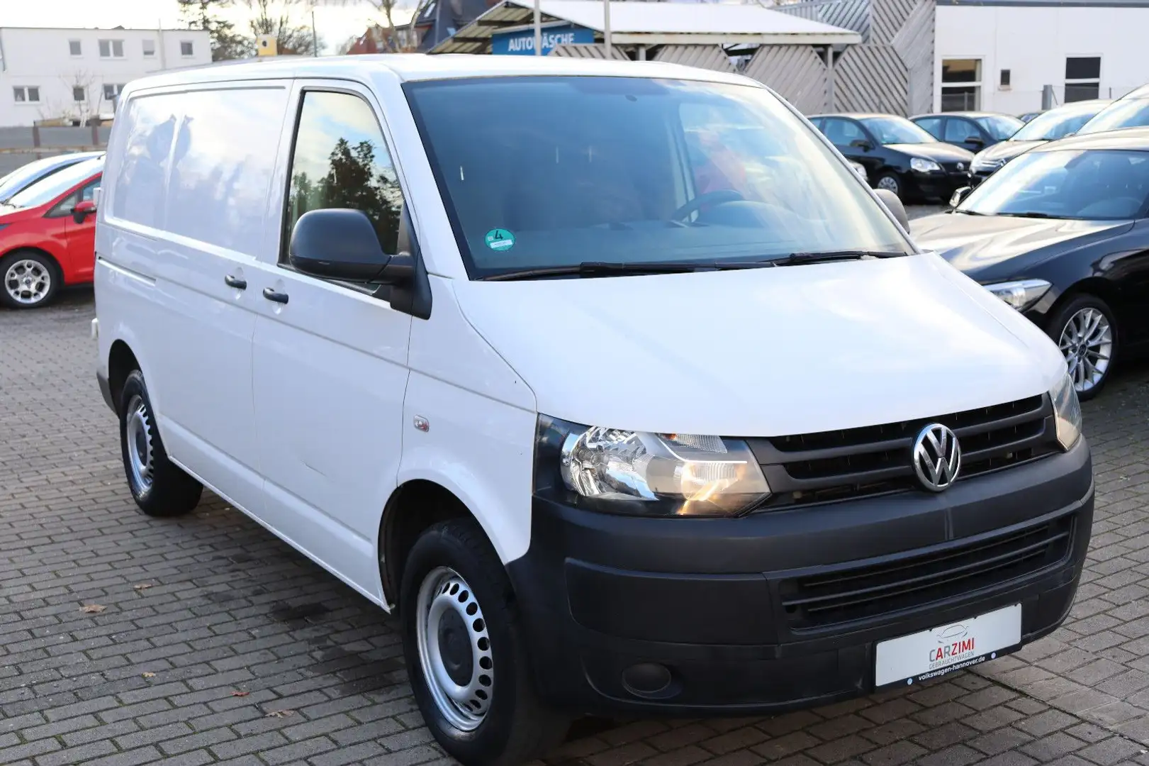 Volkswagen T5 Transporter 2.0 TDI Kasten-Kombi 3-Sitzer Blanc - 2