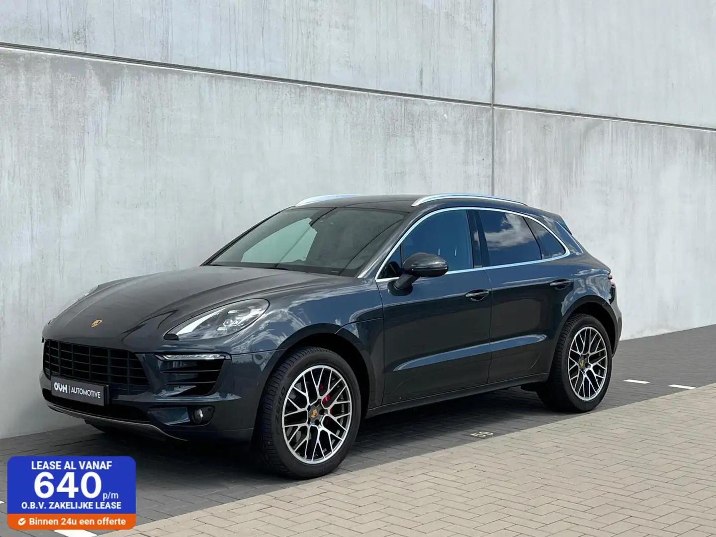 Porsche Macan 2.0 - Chrono - Luchtv. - Led - Bose - Sportuit Gris - 1