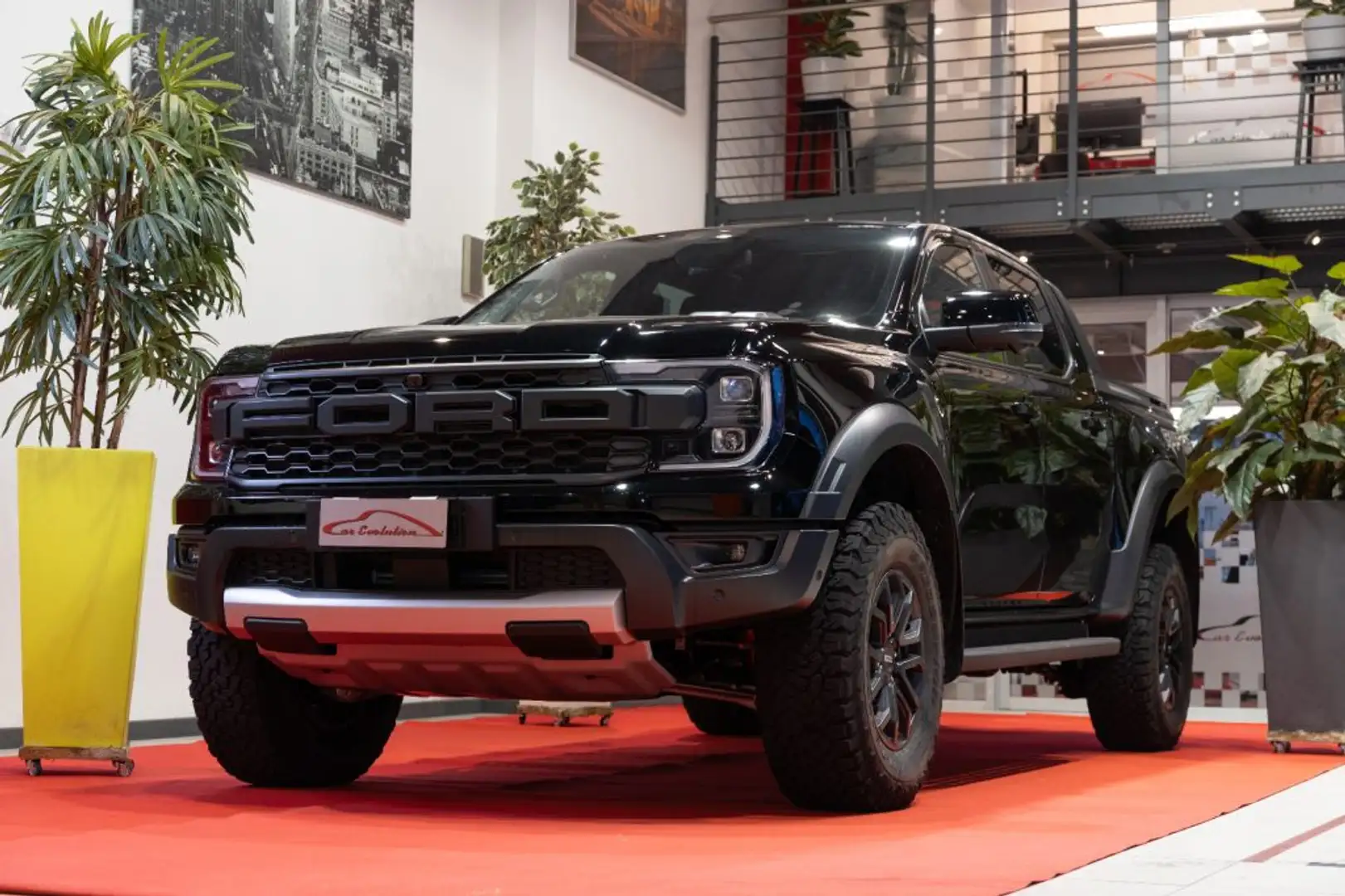 Ford Ranger Raptor 3.0 Ecoboost V6 4WD DC 5 posti.MEGA FULL.BLACK.PAC Nero - 1
