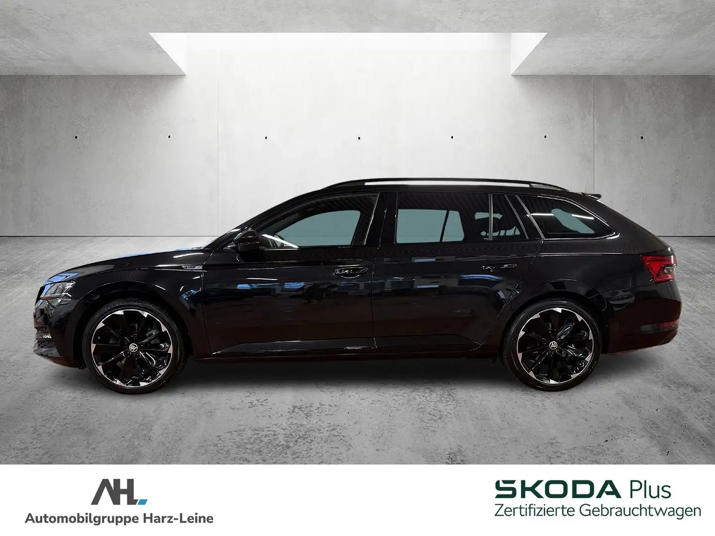 Skoda Superb Combi 2.0 TDI Sportline 4x4 DSG LED Navi ACC RFK Schwarz - 2