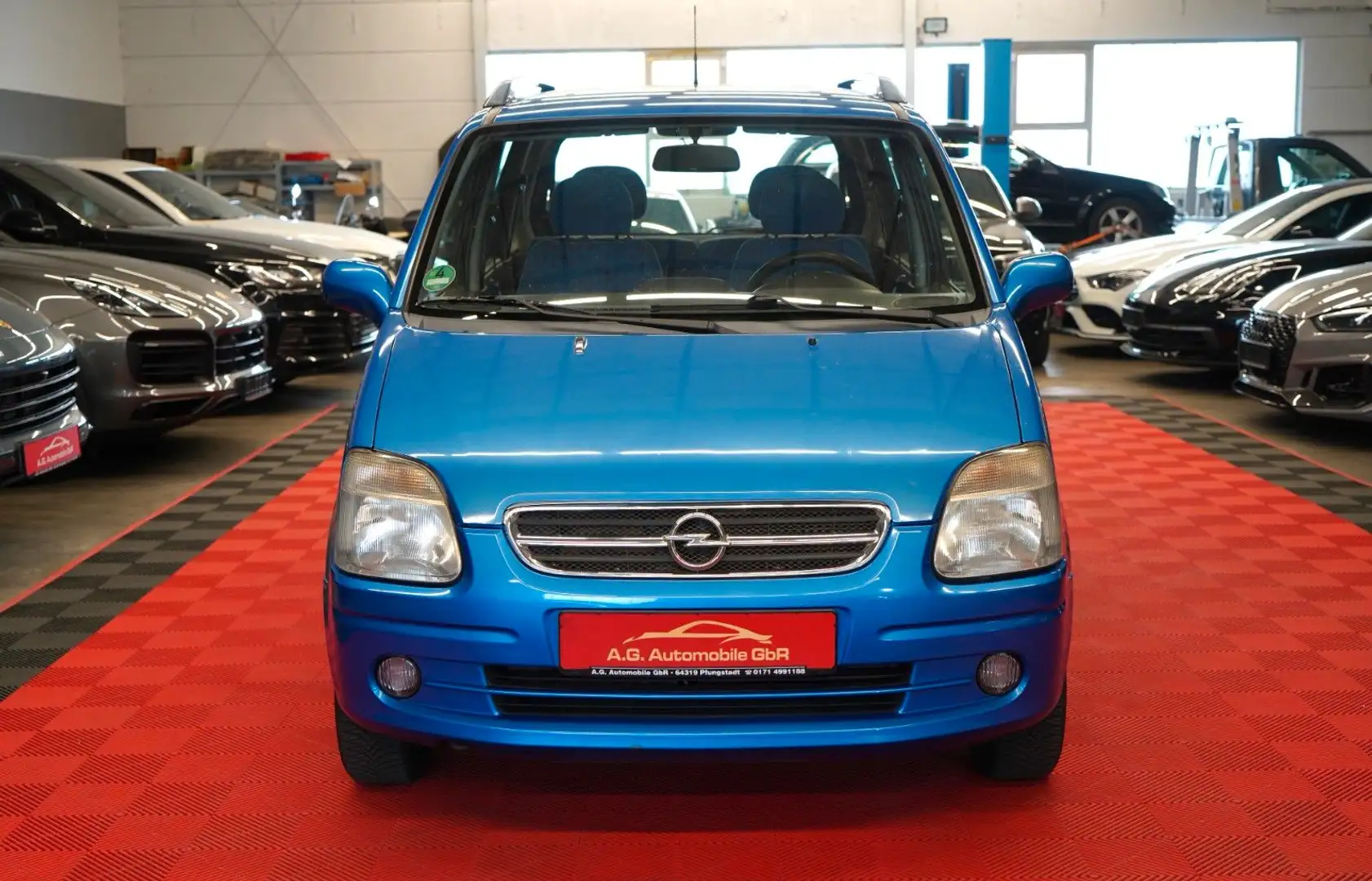 Opel Agila 1.2 16V Color Edition *1.HAND*KLIMA*AUX Blau - 2