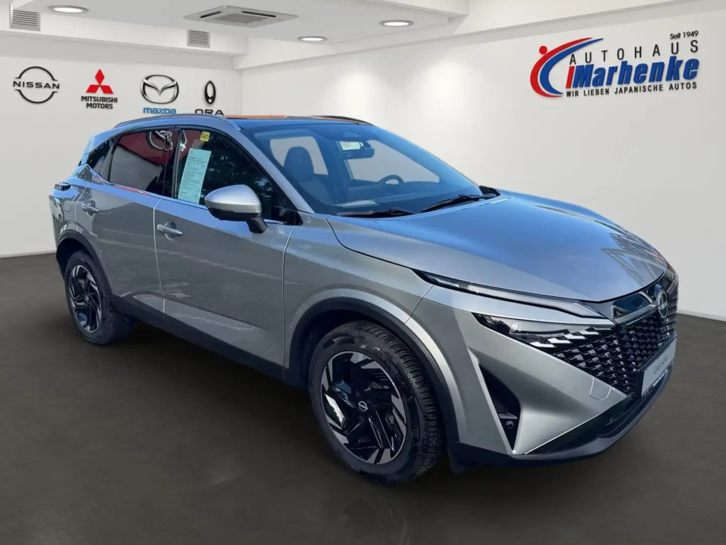 Nissan Qashqai 1.3 DIG-T MHEV Xtronic N-Connecta Silber - 2