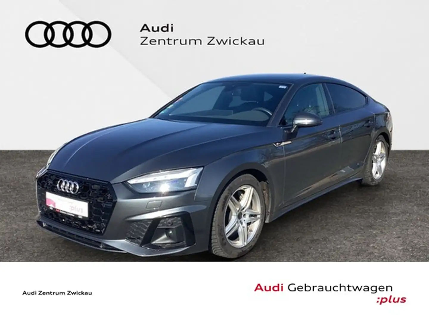 Audi A5 Sportback 50TDI quattro S-line Matrix LED Schei... Grau - 1
