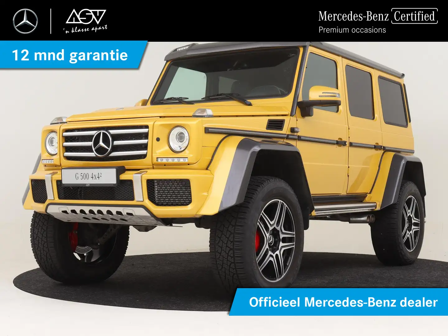 Mercedes-Benz G 500 4x4² Solarbeam Yellow Geel - 1