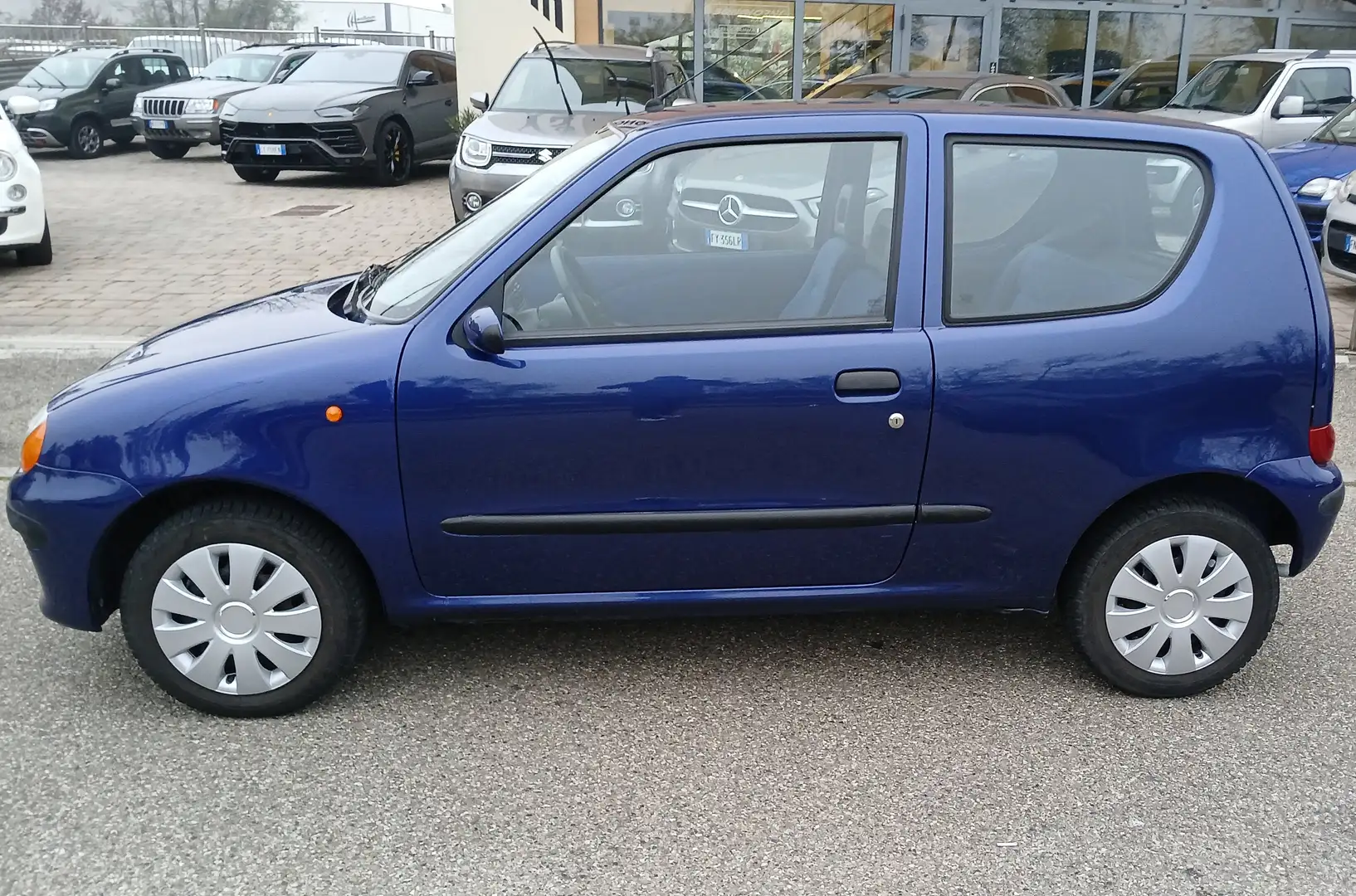 Fiat 600 cytimatic 900cc km 35000 servosterzo Kék - 2