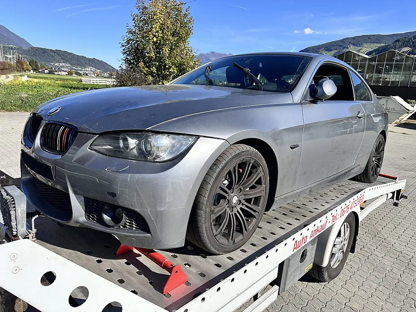 BMW 330 xd Coupé Österreich-Paket Aut. Grau - 1