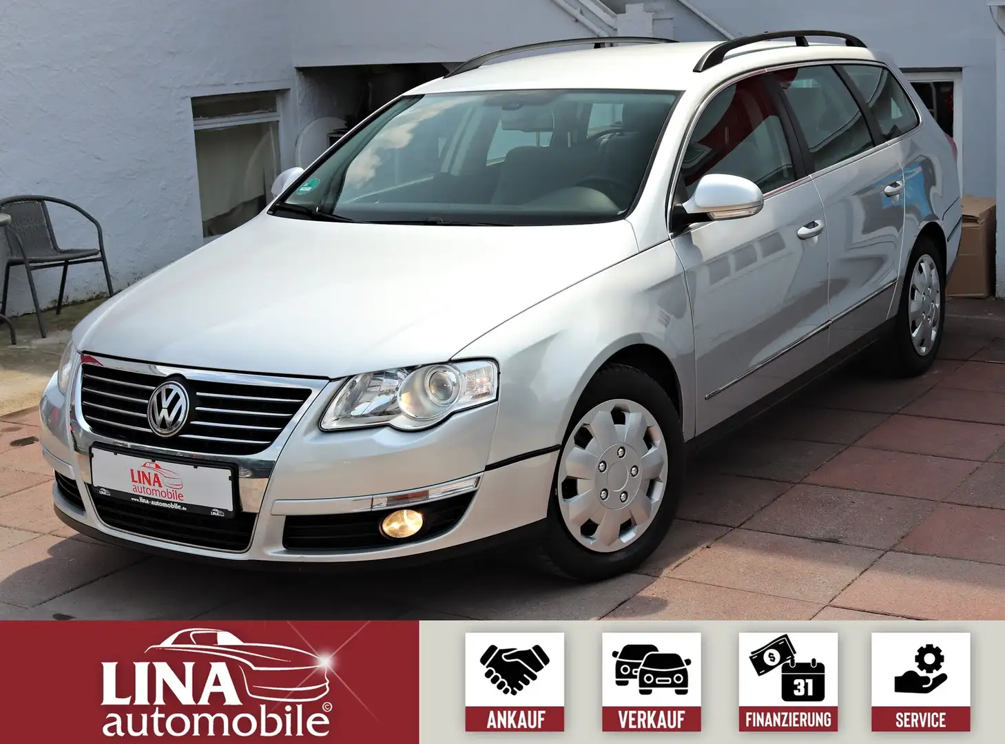 Volkswagen Passat Variant Passat 1.4 TSI Aut. 2.Hd*Tüv04.27*BremseNEU*AHK* Plateado - 1