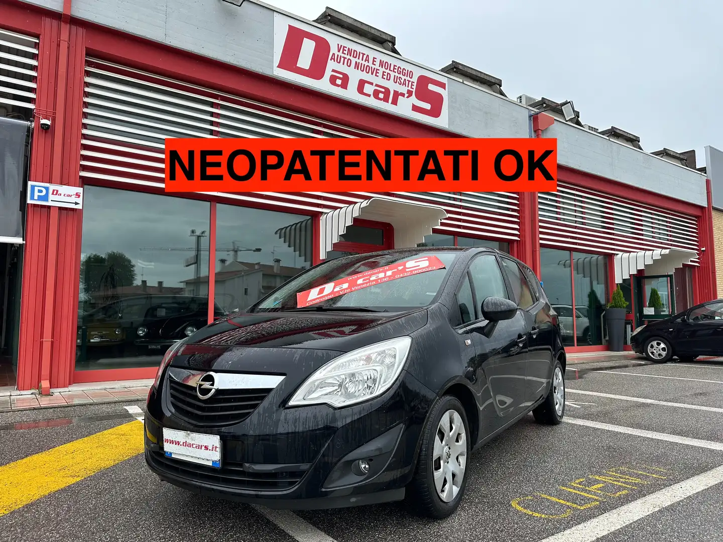 Opel Meriva 1.3 cdti ecoflex Elective 95cv, NEOPATENTATI OK! Nero - 2