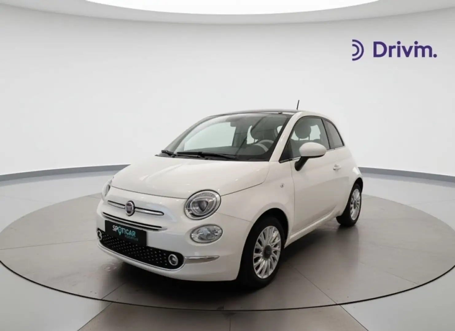 Fiat 500 1.0 Hybrid 51kW (70cv) DOLCEVITA Weiß - 1