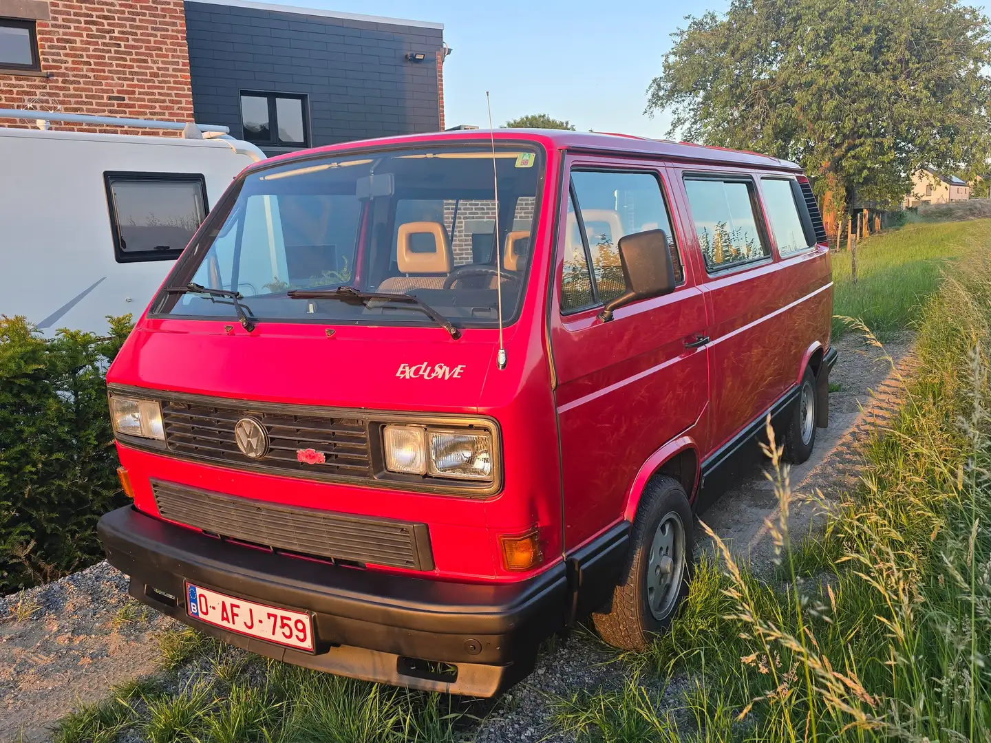 Volkswagen T3 Caravelle Rouge - 1