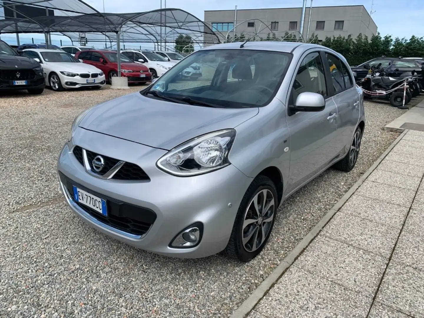 Nissan Micra 1.2 12V 5 porte Tekna Argento - 1