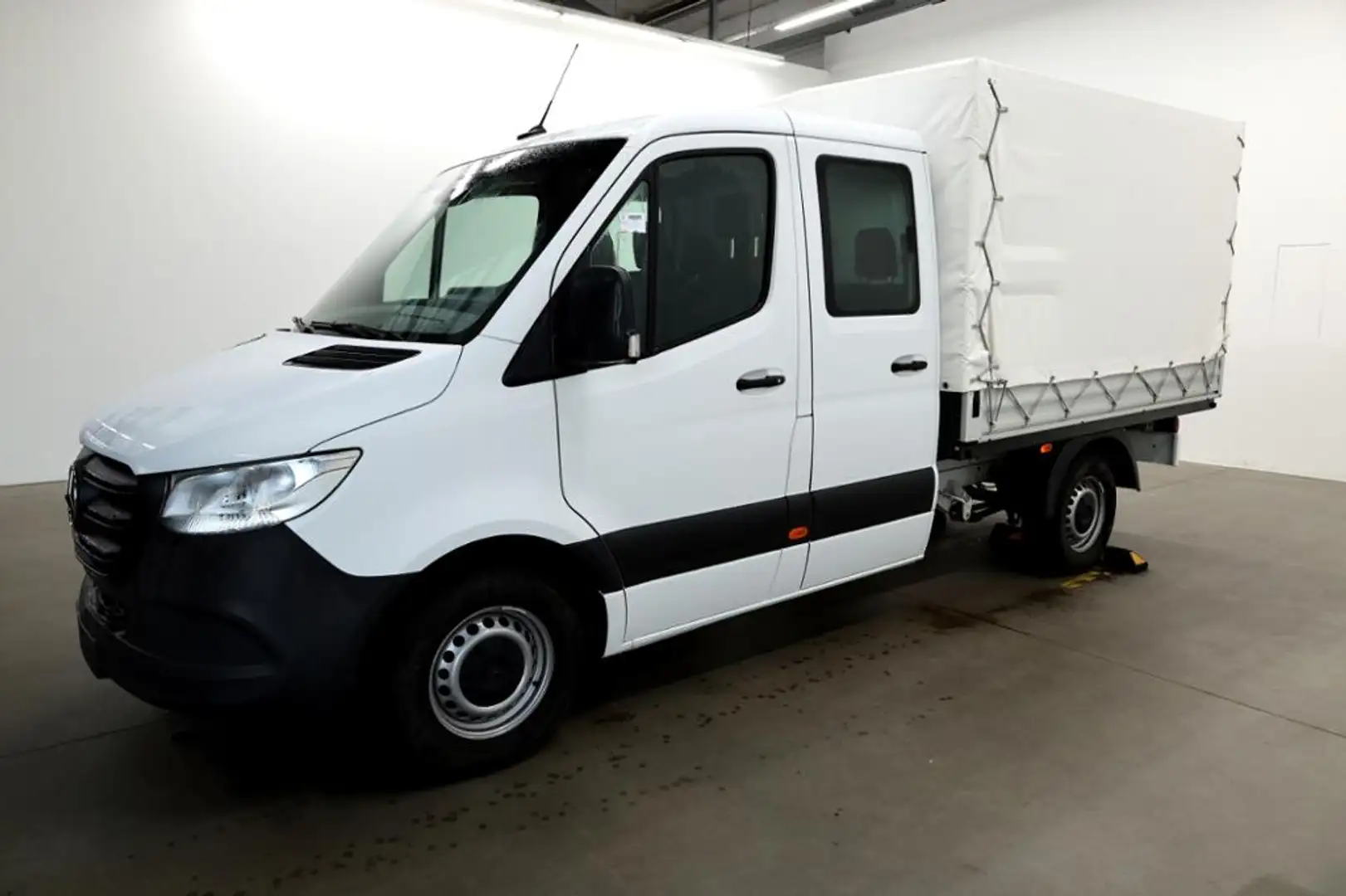 Mercedes-Benz Sprinter 315CDI Doka Pritsche MBUX/Klima Wit - 1