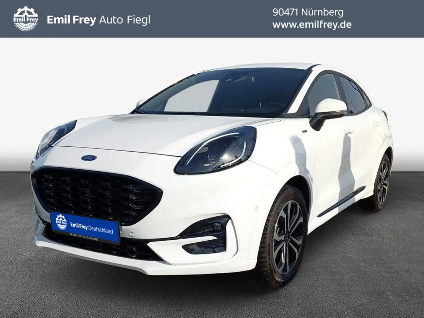 Ford Puma 1.0 EcoBoost Hybrid ST-LINE Wit - 1