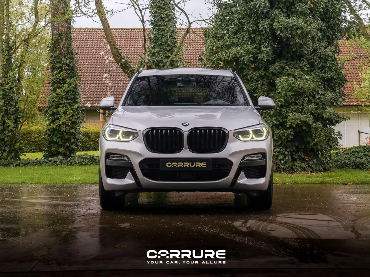 BMW X3 xDrive30 MPACK SHADOW HUD PANO ACC PDC LEDER ALARM, миниатюра 2