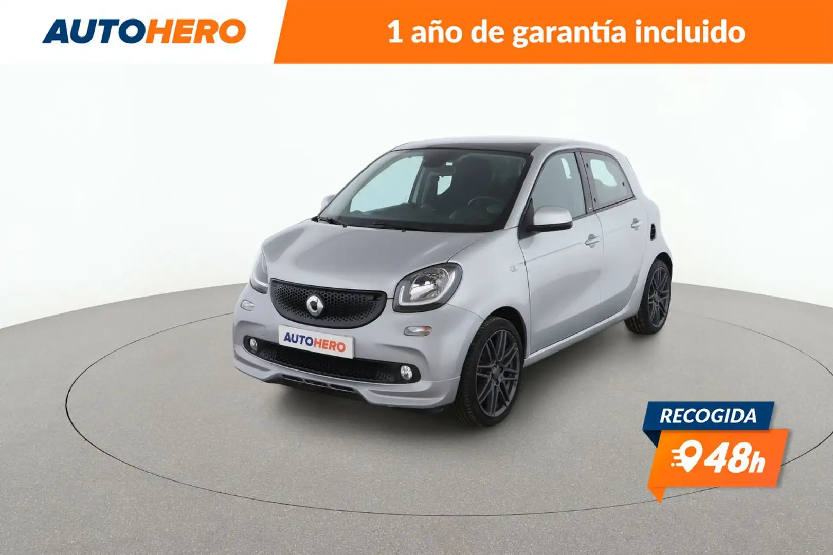 smart forFour 0.9 Turbo Basis passion Gris - 1