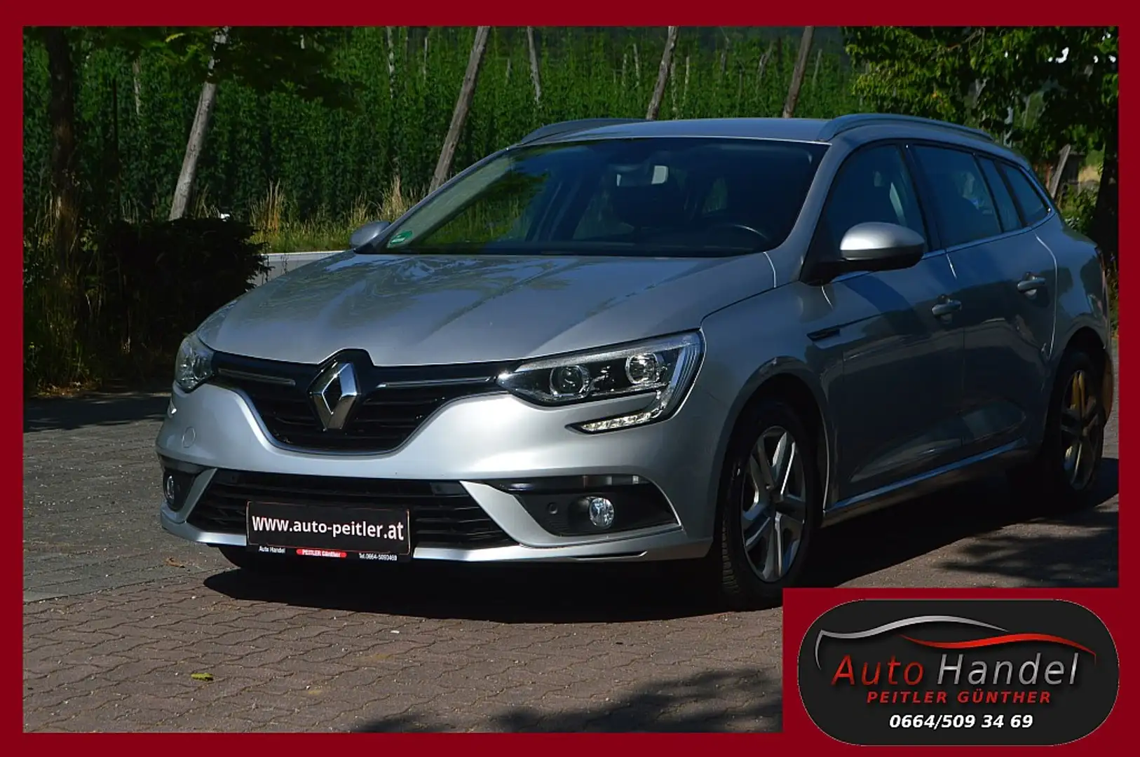 Renault Megane Mégane dCi 110+NAVI+PDC+SHZ+TEL Grau - 1