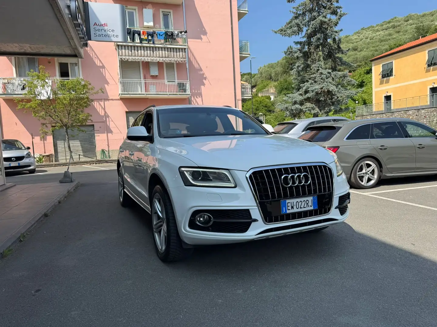Audi Q5 2.0 tdi quattro 177cv s-tronic Bianco - 2