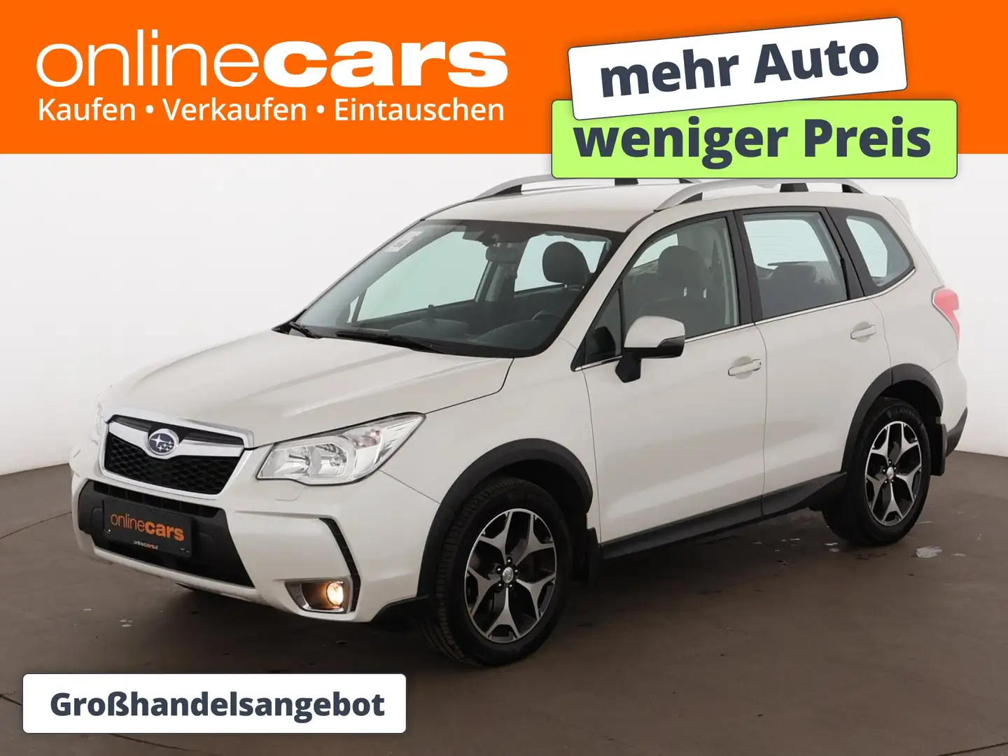 Subaru Forester 2.0 Diesel AWD Aut AHK SITZHZG R-CAM Weiß - 1