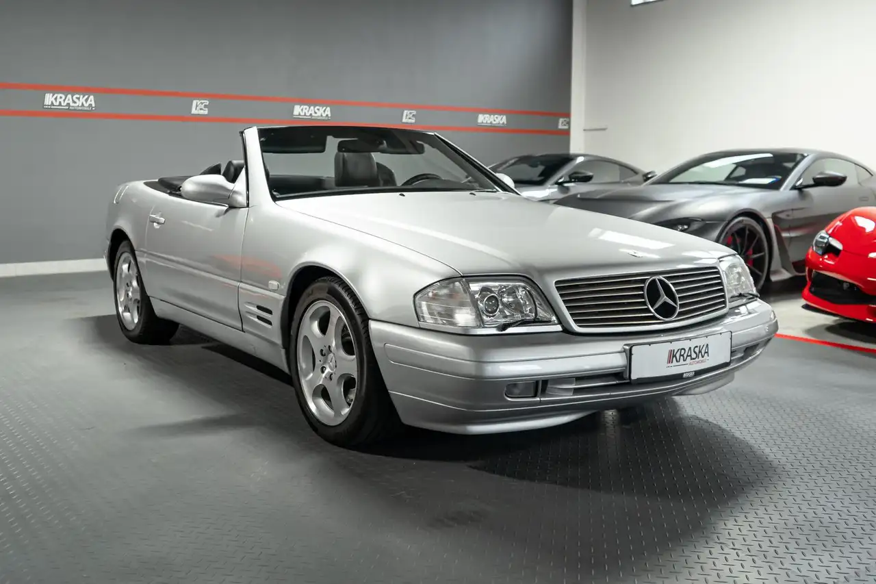 Mercedes-Benz SL 320 3.2 V6 TEMPOMAT SHZ KLIMA HOLZ/LEDER 17", foto 6