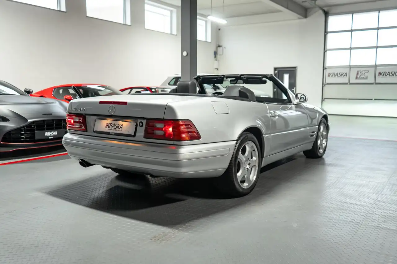 Mercedes-Benz SL 320 3.2 V6 TEMPOMAT SHZ KLIMA HOLZ/LEDER 17", foto 7