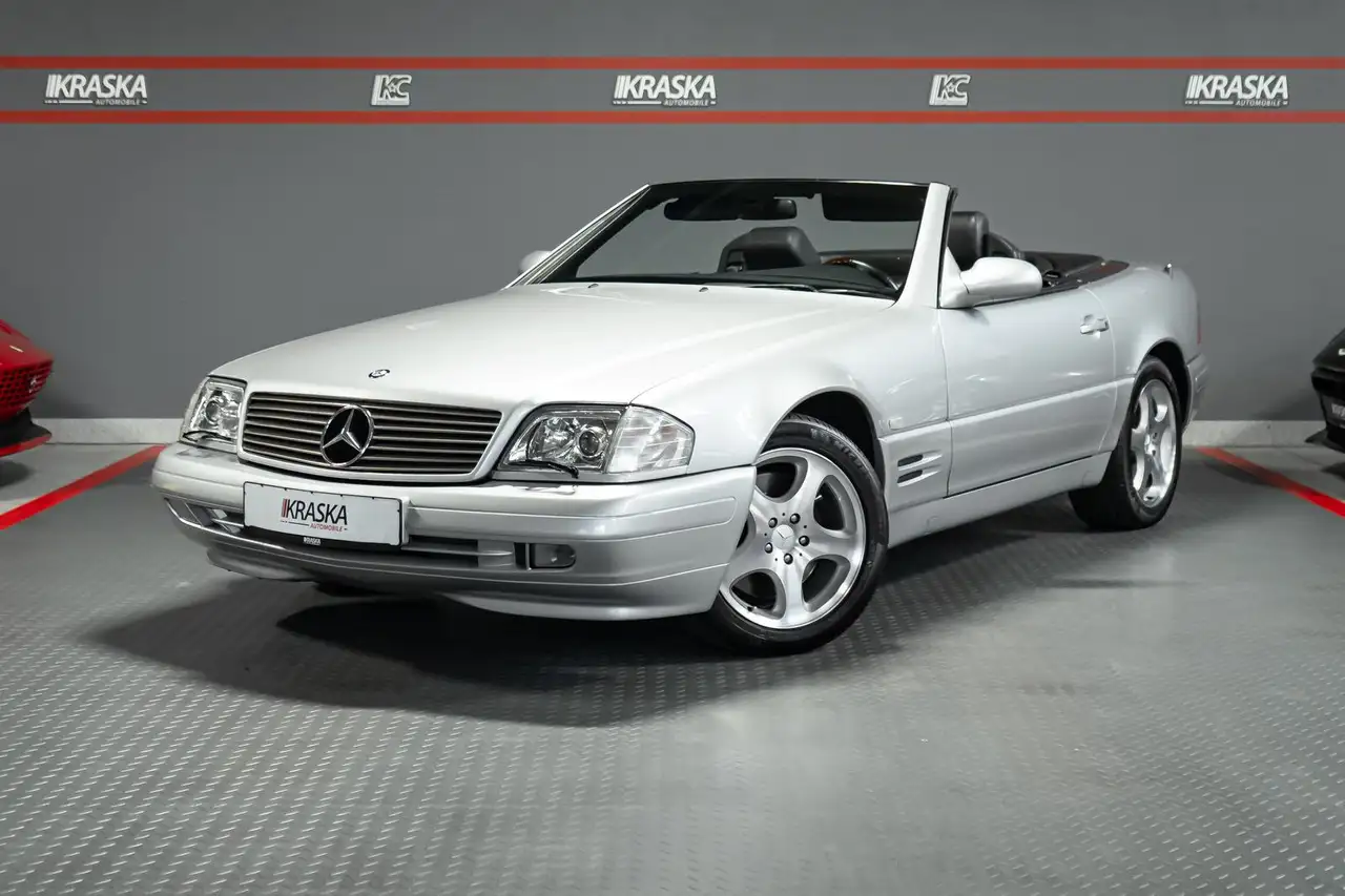 Mercedes-Benz SL 320 3.2 V6 TEMPOMAT SHZ KLIMA HOLZ/LEDER 17", foto 1
