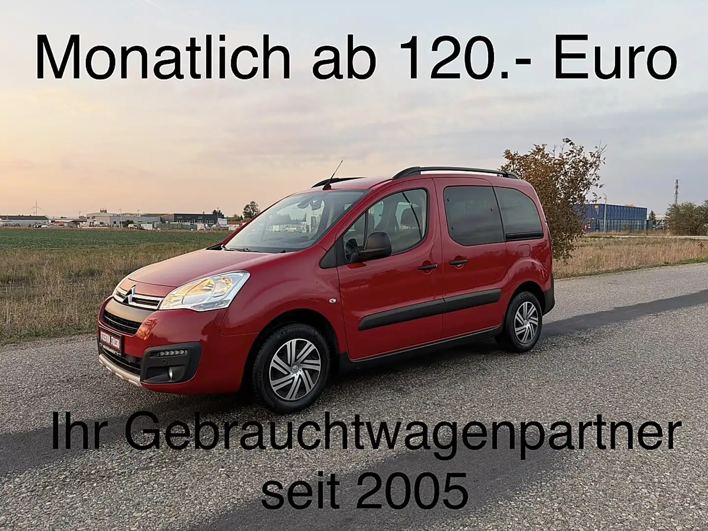 Citroen Berlingo 1.6 BlueHDi 120 FAP XTR Start/Stop **1.Besitz Rot - 1