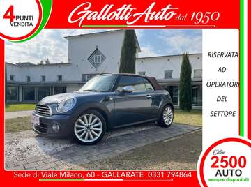 Cooper D Cabrio 1.6 112cv - RISERVATA A COMMERCIA
