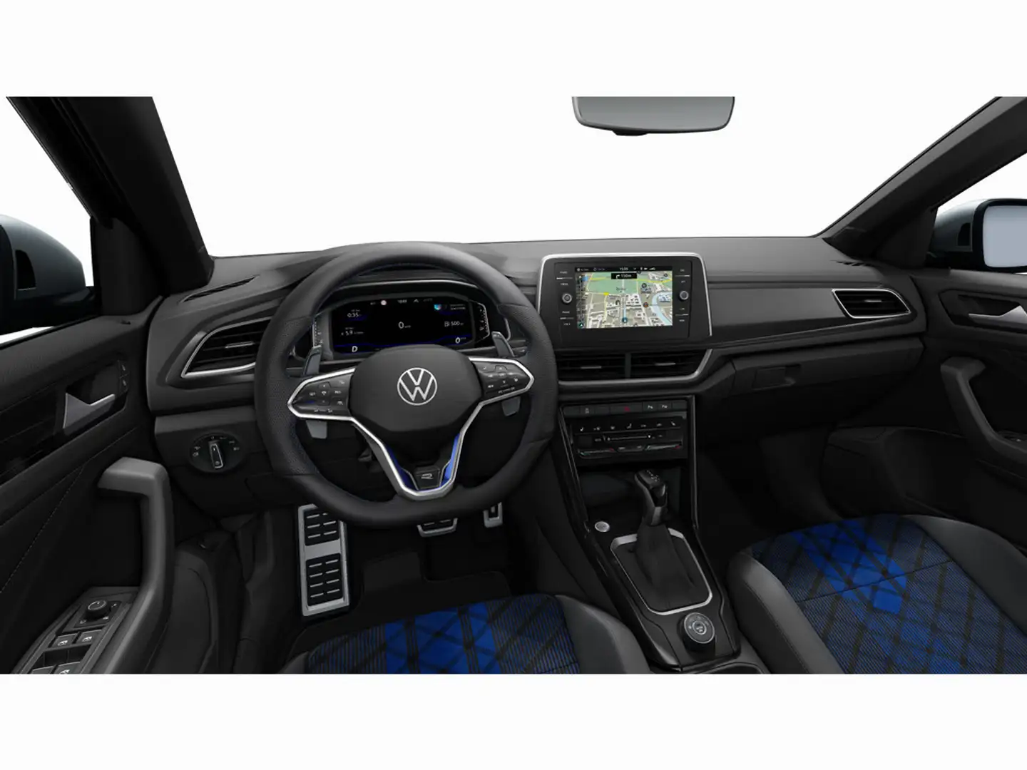 Volkswagen T-Roc 2.0 TSI R DSG Navi*CAM*IQ*SHZ 4Motion Schwarz - 2