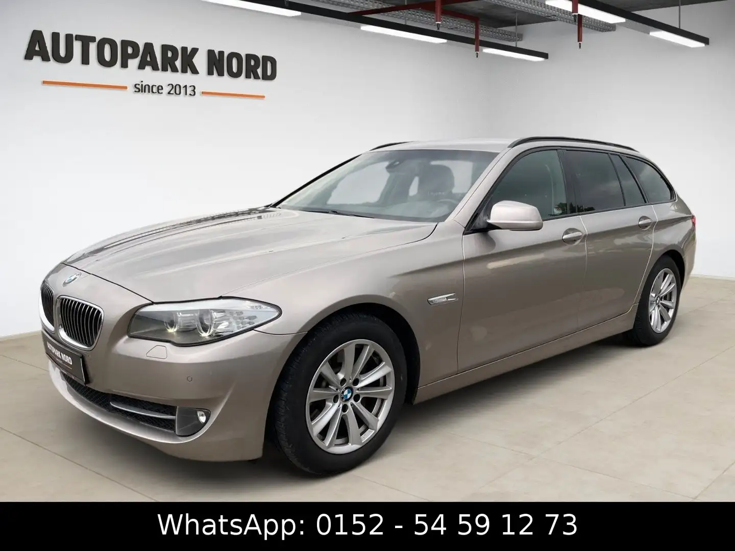 BMW 525 d Aut. Touring/AHK/BI-XENON/SHZ/TEMP/NAVI/PDC Argent - 1