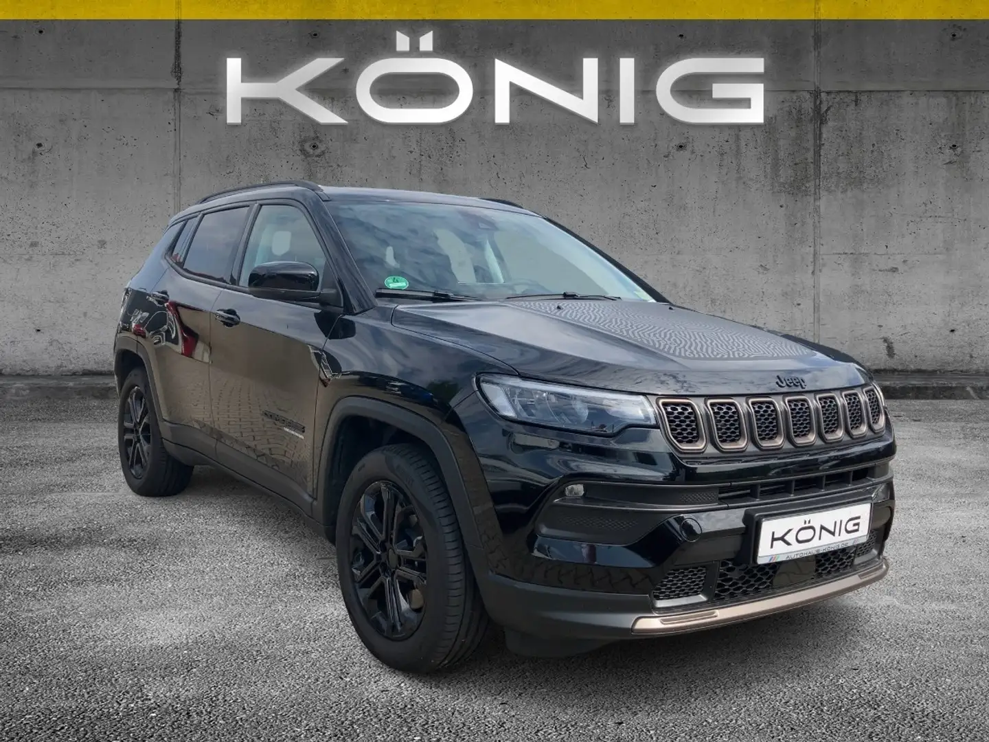 Jeep Compass 1.3 PHEV Upland 4WD Automatik*Klima Schwarz - 2