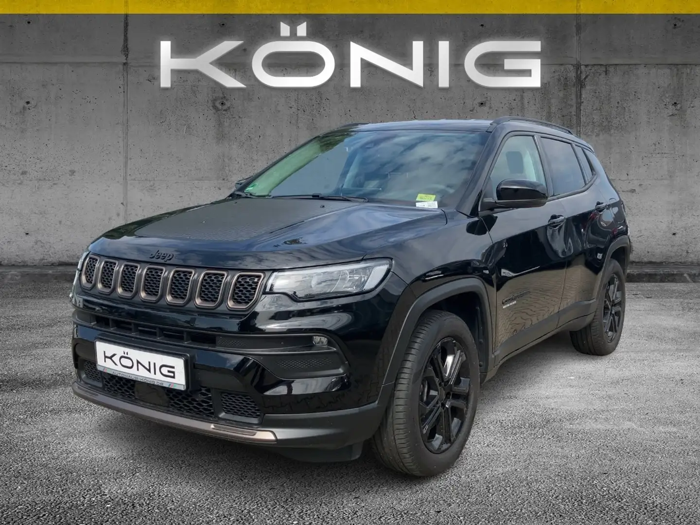 Jeep Compass 1.3 PHEV Upland 4WD Automatik*Klima Schwarz - 1