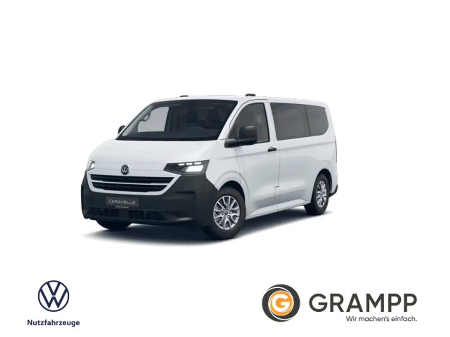 Volkswagen KR 100kW KLIMA+9SITZE+APP+GANZJAHR Blanc - 1