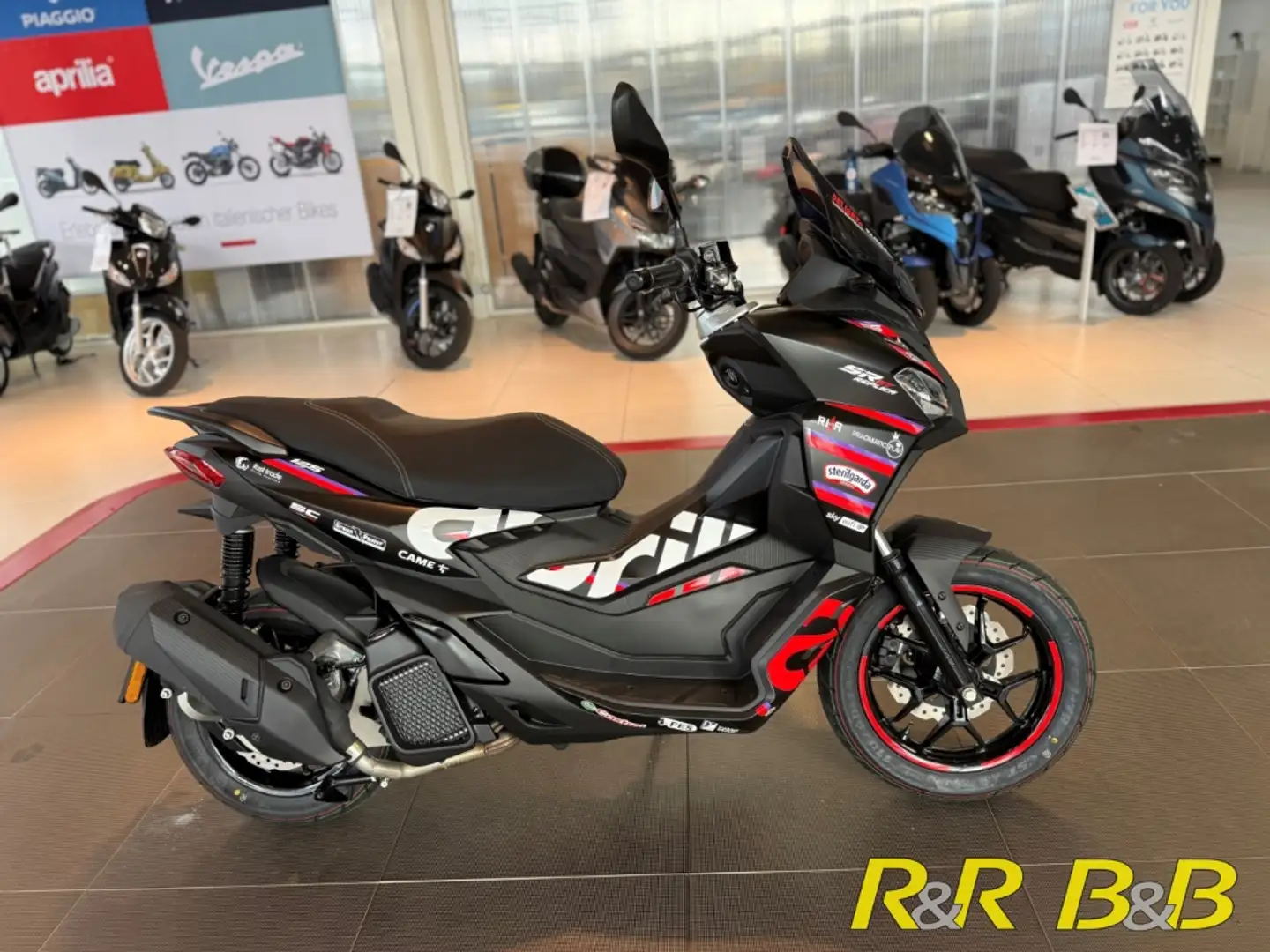 Aprilia SR 125 GT E5+ Replica BLACK DEAL ABS+ALU+LED+GARANTIE Noir - 2