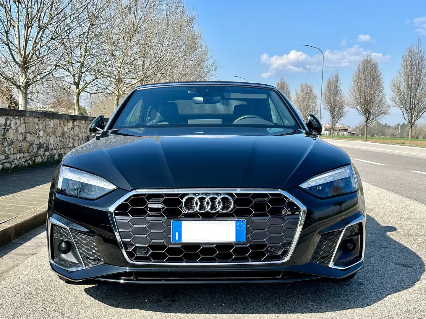 Audi A5 STUPENDA Cabrio TDI 204cv Quattro SLINE BUSINESS Nero - 1