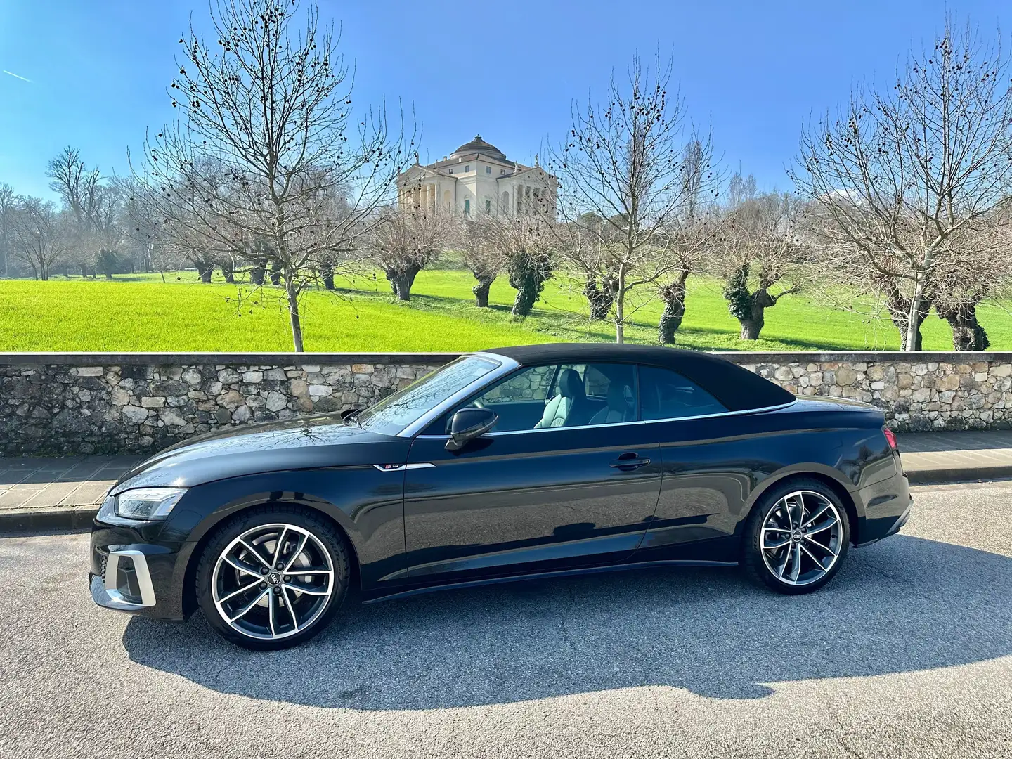 Audi A5 STUPENDA Cabrio TDI 204cv Quattro SLINE BUSINESS Nero - 2